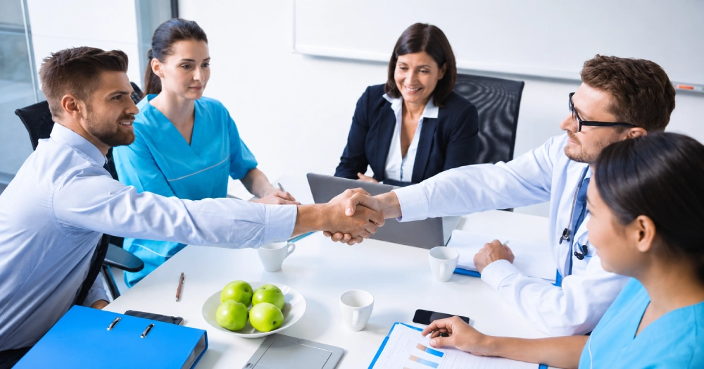 Doctors and Insurance Consultation Team